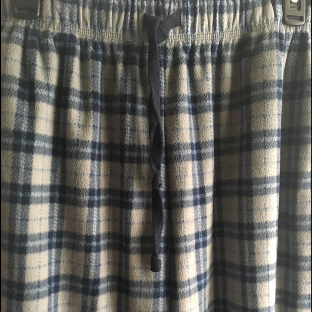 Men's fleece sleepwear bottoms